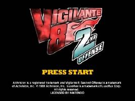Vigilante 8 - 2nd Offense Title Screen